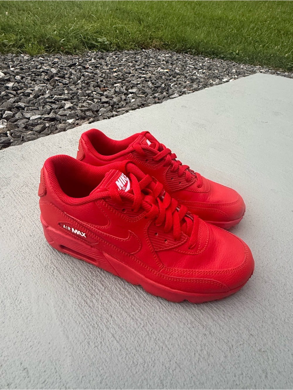 Nike All-Red Air Max Sneakers - Picture 2 of 5